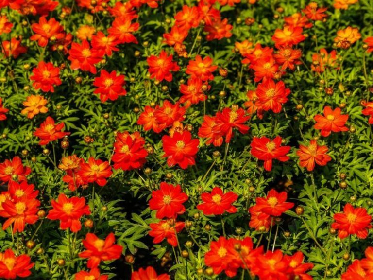 Marigold Tagetes Red Gem - Premier Seeds Direct