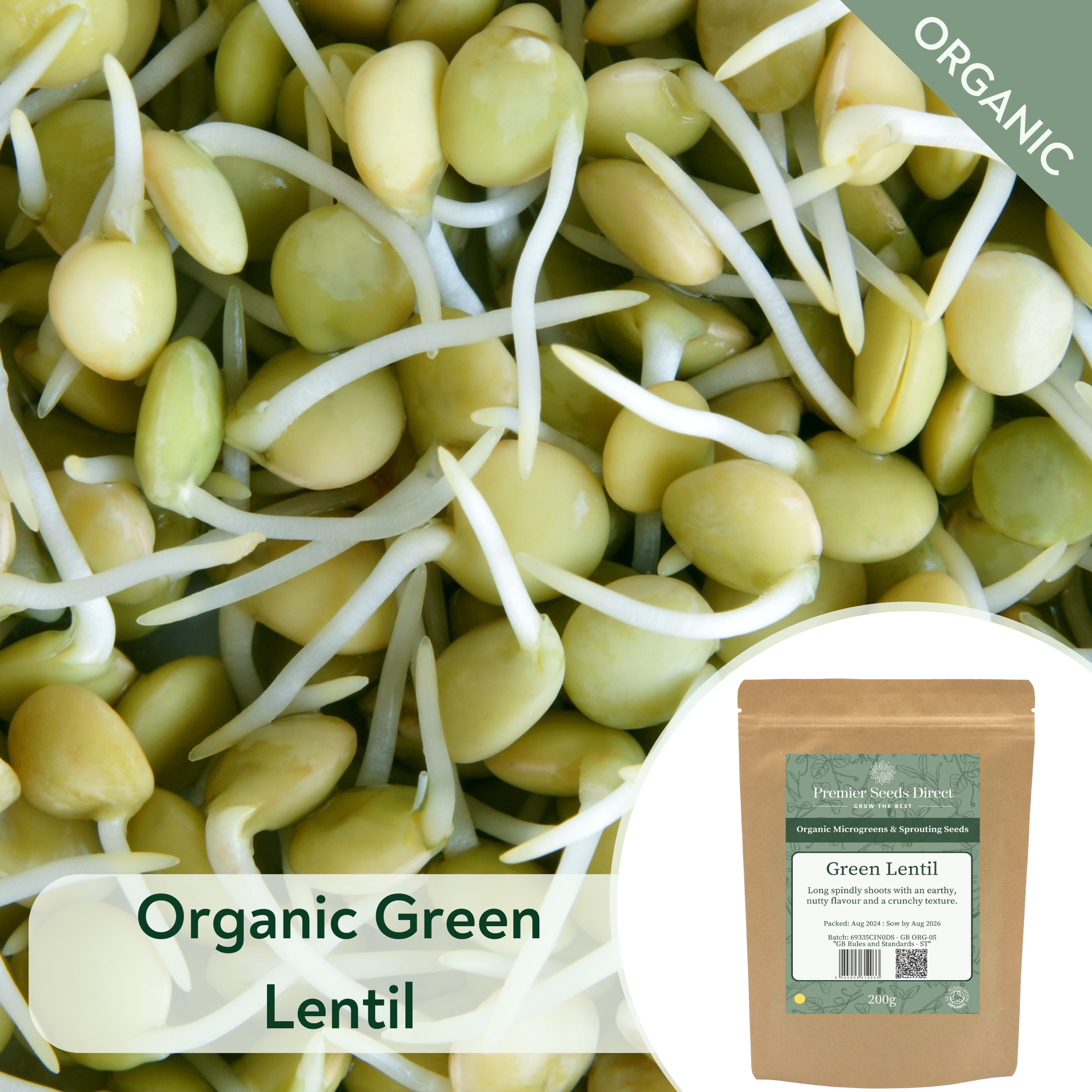 ORG Green Lentil