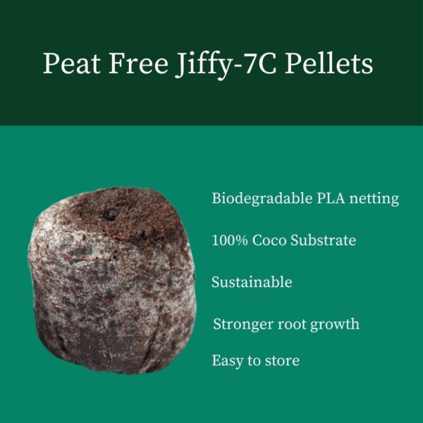 JIFFY 7C PEAT FREE PELLETS 35mm - Image 3