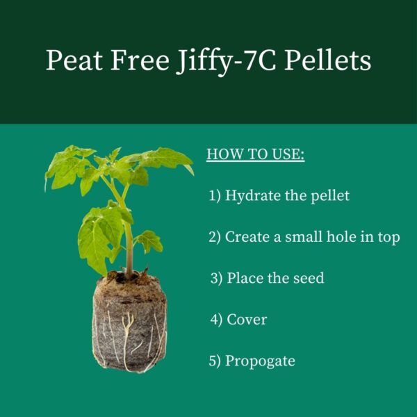 JIFFY 7C PEAT FREE PELLETS 35mm - Image 4