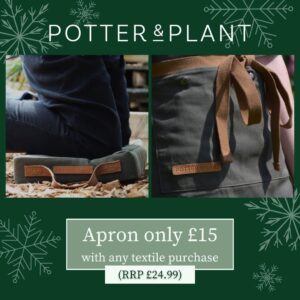 Xmas Special: Apron for £15 with any Textile Purchase